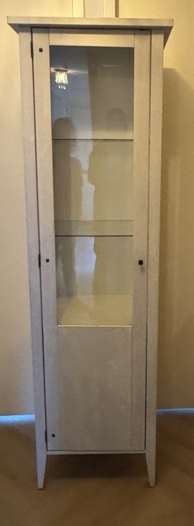 ikea vitrinekast, Ophalen, Met plank(en), Gebruikt, Overige houtsoorten