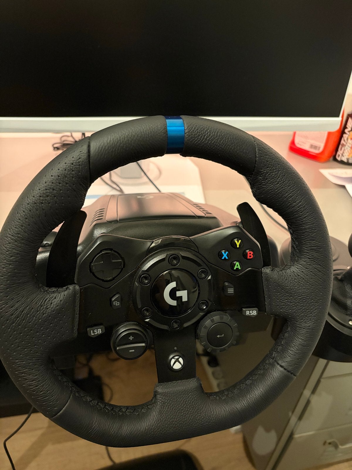 Logitech G923 racestuur met pedalen en schakelpook, Ophalen, Overige merken, Zo goed als nieuw