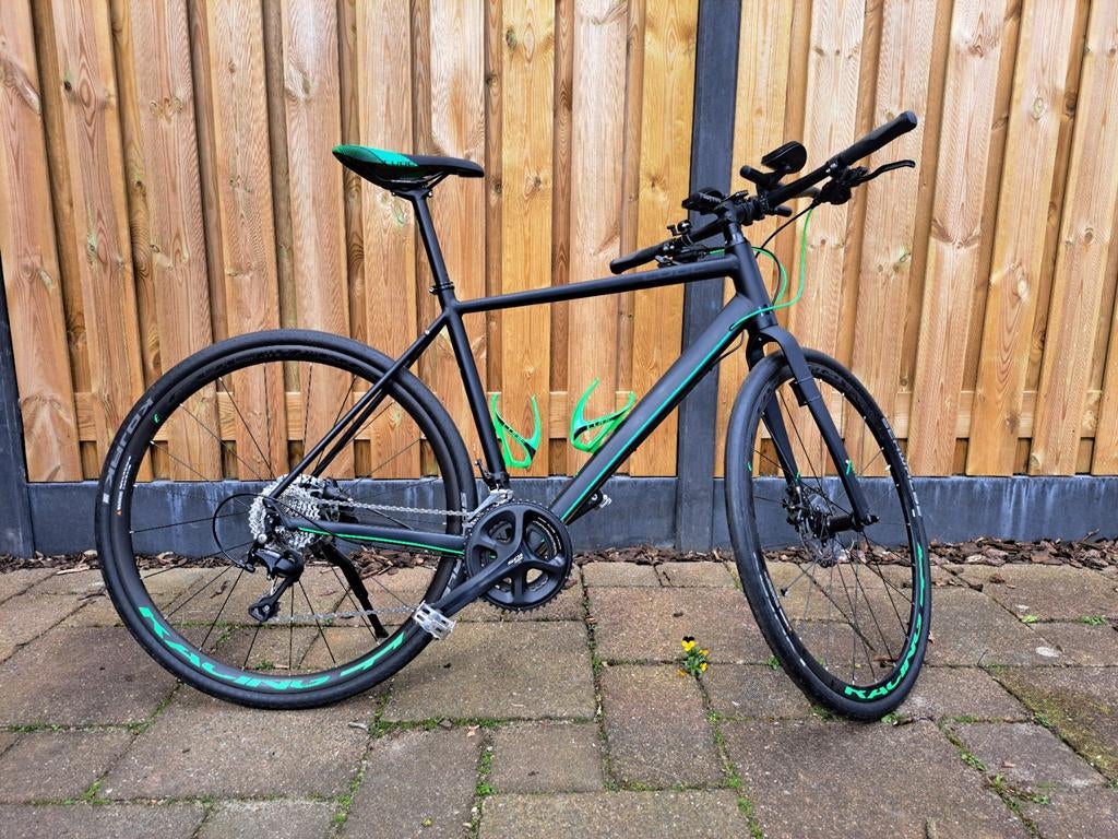 Cube Road SL fitness/hybride racefiets zgan!, 28 inch, Zo goed als nieuw, Meer dan 20 versnellingen, Schijfrem