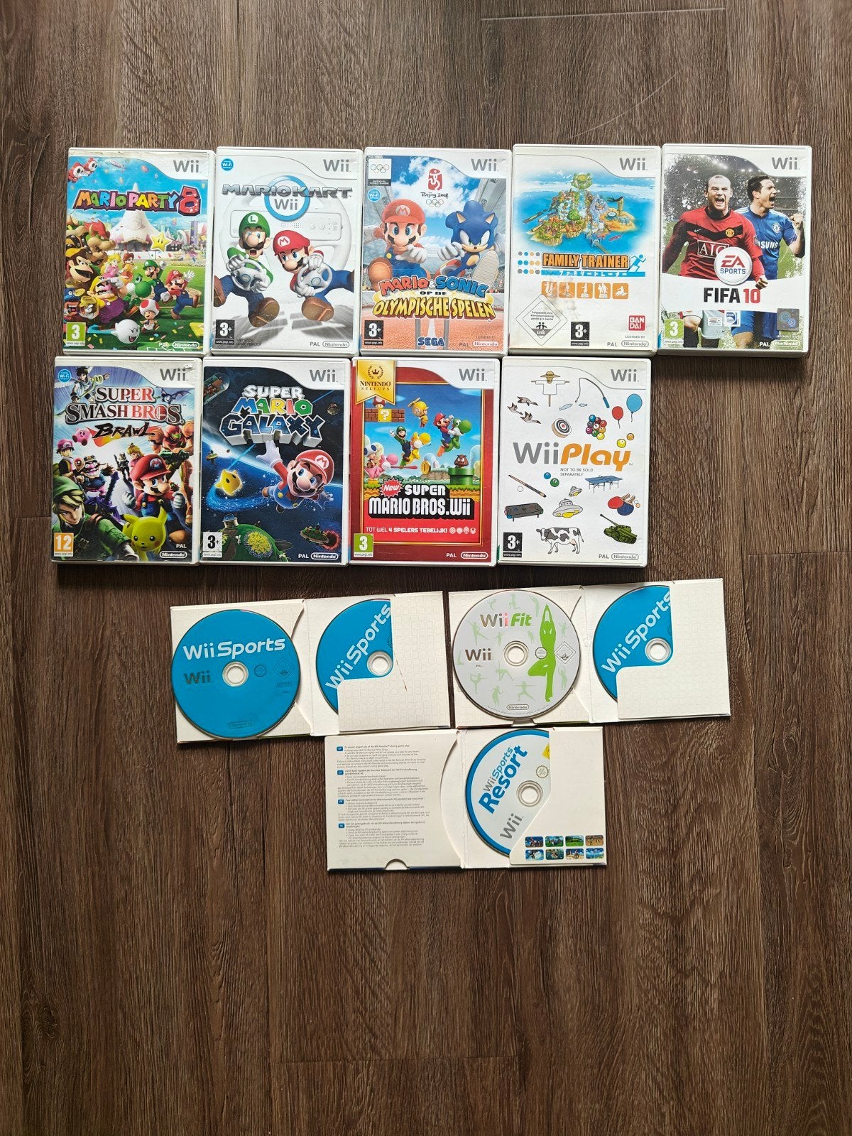 Collectie Nintendo Wii games, Overige genres, Eén computer, Ophalen of Verzenden, Zo goed als nieuw