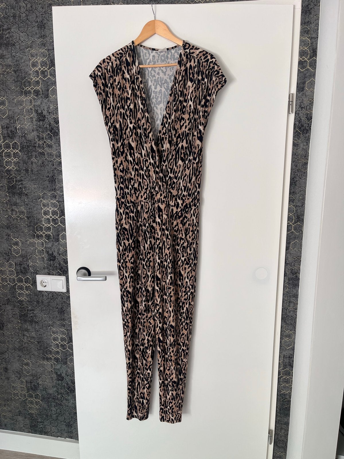 FREE/QUENT Luipaardprint Jumpsuit Maat M, Ophalen of Verzenden, Zo goed als nieuw, Maat 38/40 (M), Meerkleurig