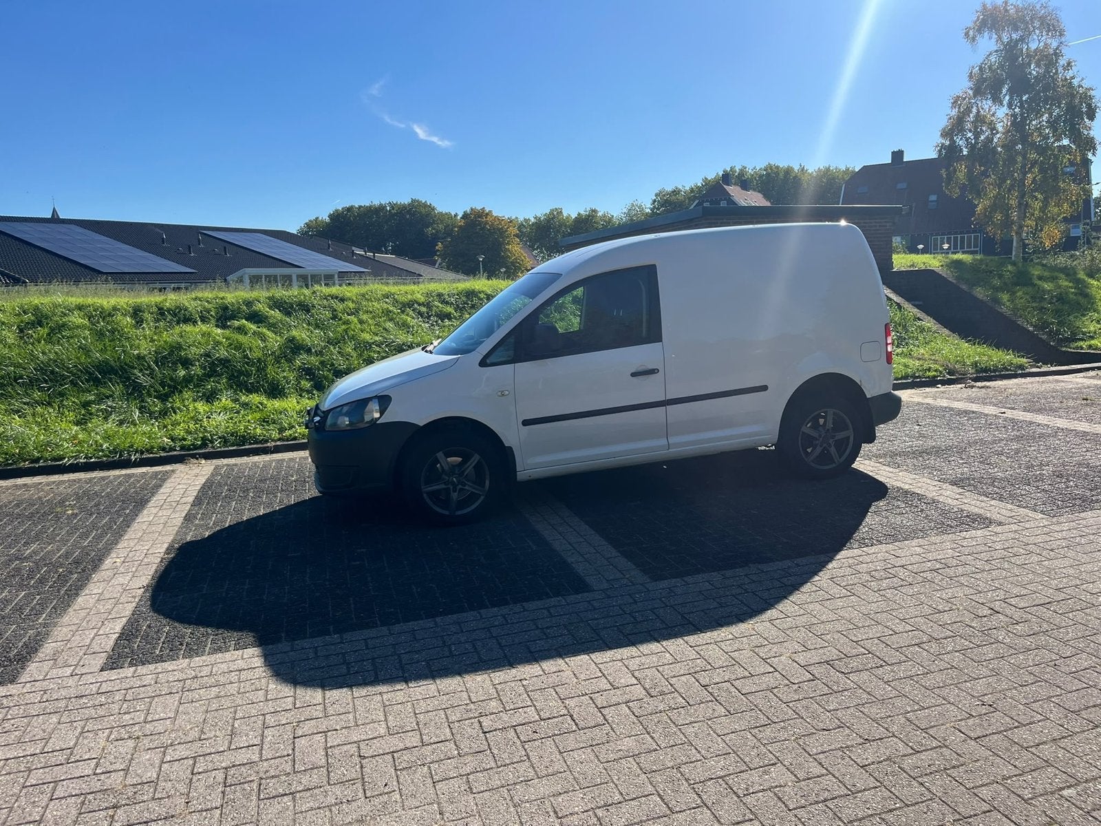 Volkswagen Caddy 2.0 TDI 4 motion 180pk, Auto's, Volkswagen, Wit, Vierwielaandrijving, Airconditioning