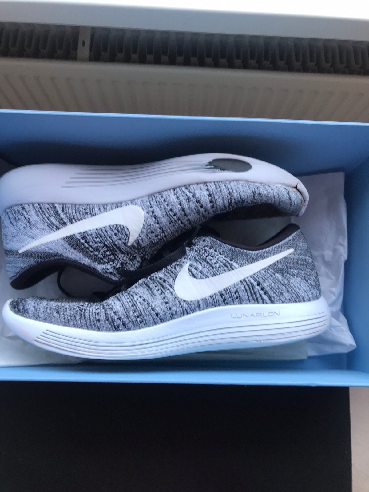 Nike Lunarepic Low Flyknit ‘Oreo’, Gebruikt, Ophalen of Verzenden, Hardlopen, Hardloopschoenen