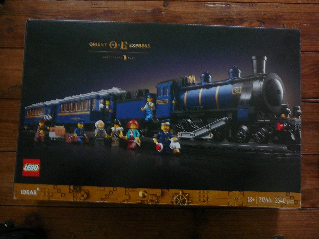 lego trein, Ophalen of Verzenden, Zo goed als nieuw, Groter dan 1:32