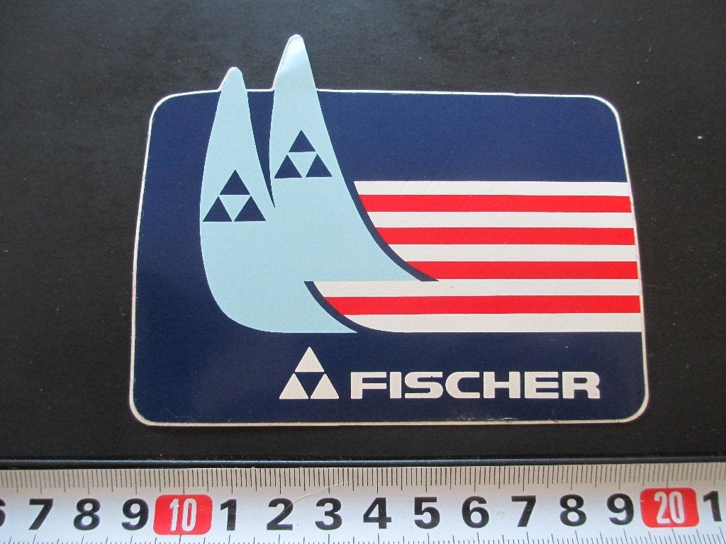 sticker FISCHER, Ophalen, Zo goed als nieuw