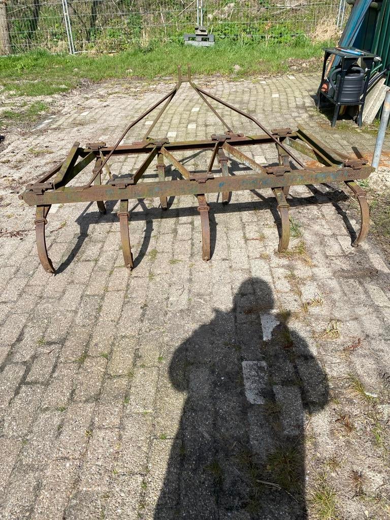 Mooie triltand cultivator 9 tanden, Tuin en Terras, Aarde en Mest, Ophalen