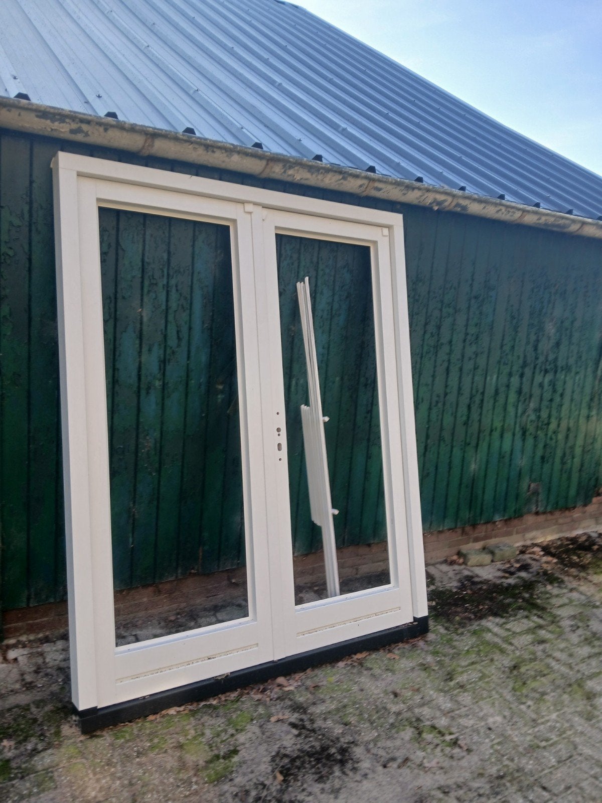tuindeuren terasdeuren openslaande tuindeuren, Doe-het-zelf en Verbouw, Ophalen, Deurkozijn, Nieuw, 150 tot 225 cm