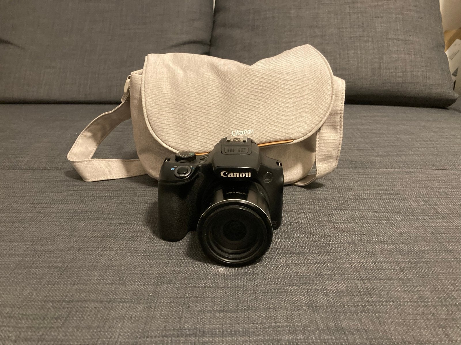 Canon PowerShot SX60 HS Bridgecamera Zwart, Ophalen, Canon, Beeldstabilisatie, Accu