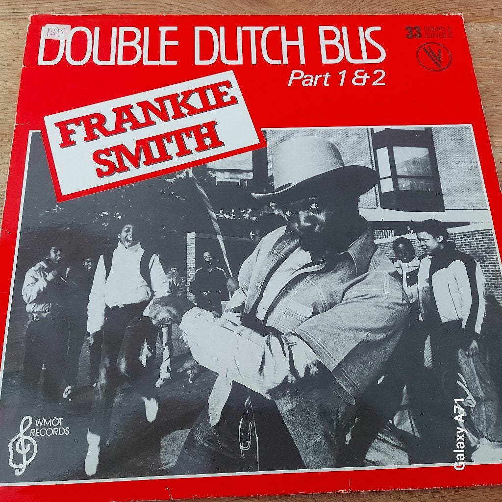 12 inch Maxisingel Frankie Smith - Double Dutch Bus (1980), Gebruikt, Ophalen of Verzenden, Fotohoes, Disco