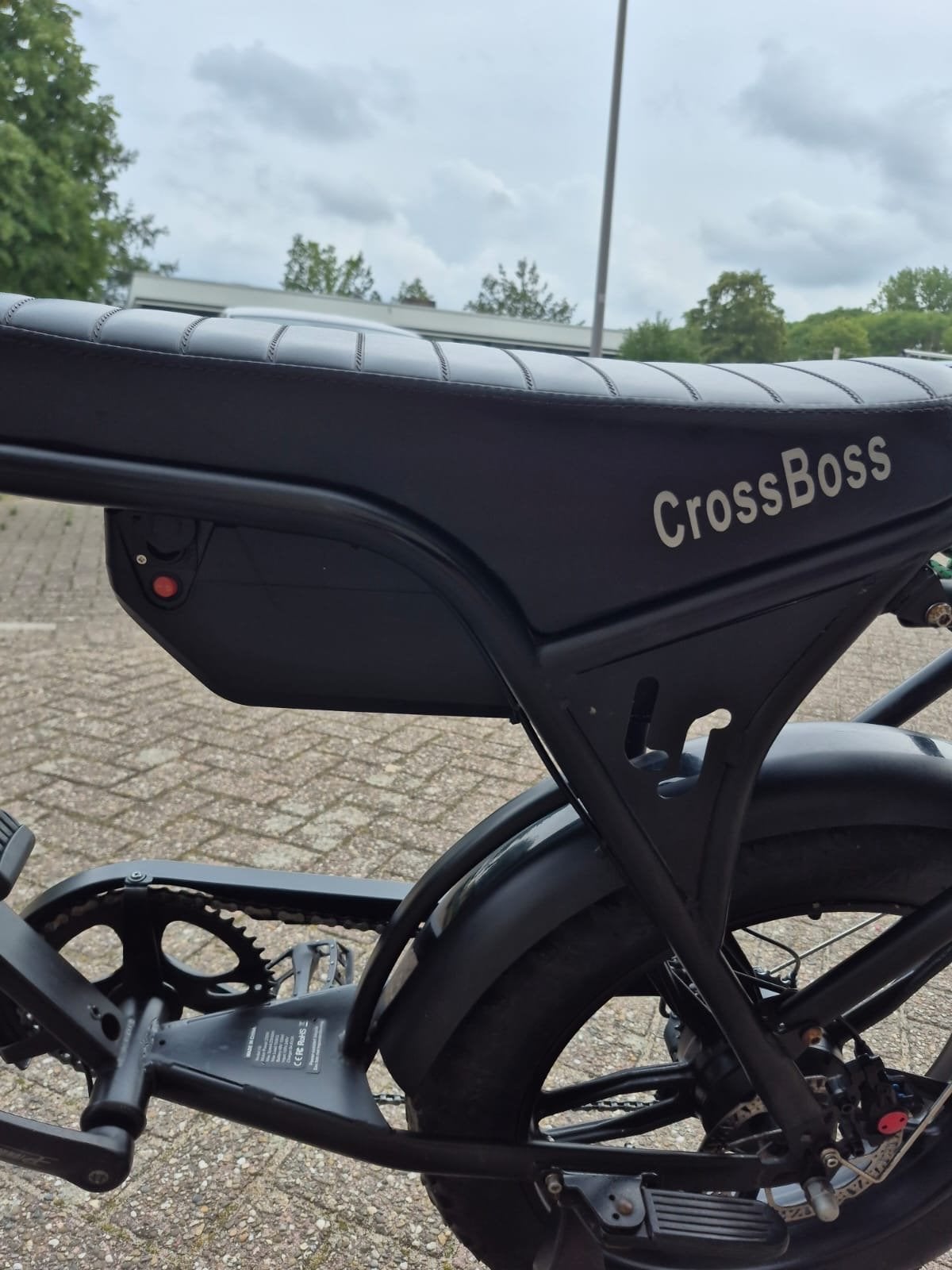 La Souris CrossBoss V8 3.0 Fatbike - ZGAN - incl. accessoire, Ophalen, Zo goed als nieuw, Overige merken