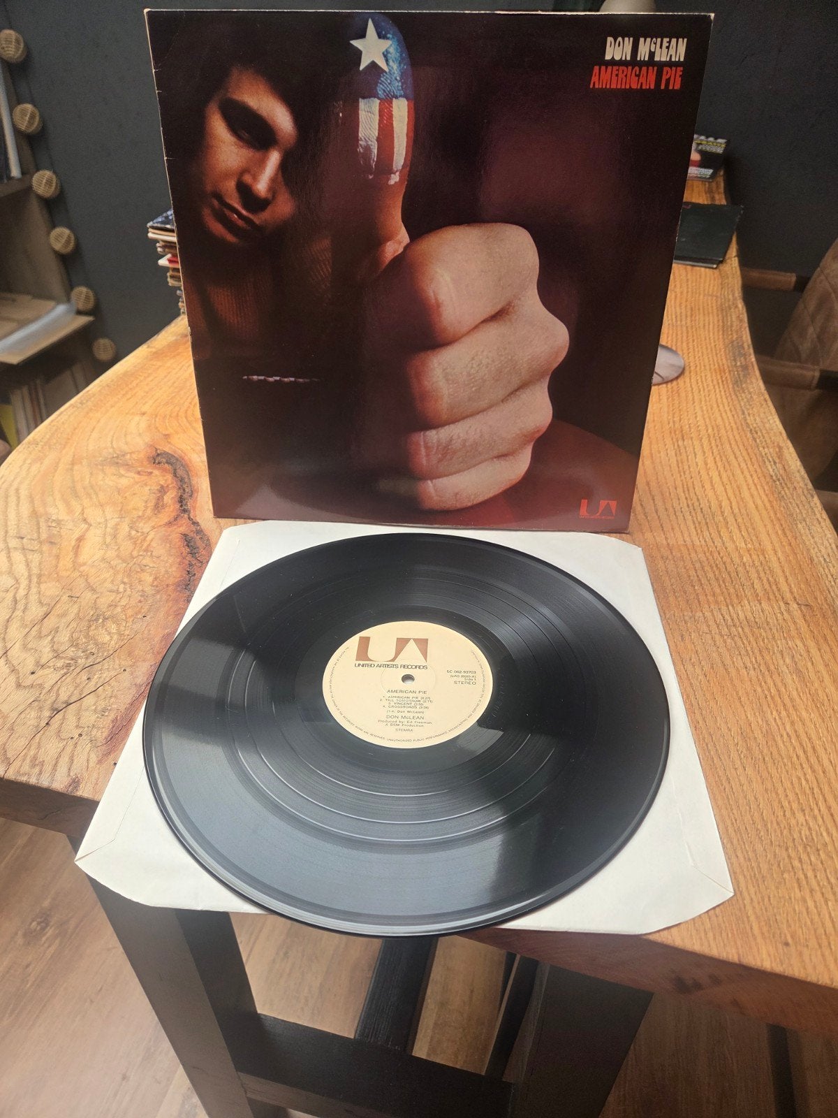 Don McLean - American Pie LP (1971), Cd's en Dvd's, LP, Gebruikt, Ophalen of Verzenden, Folk