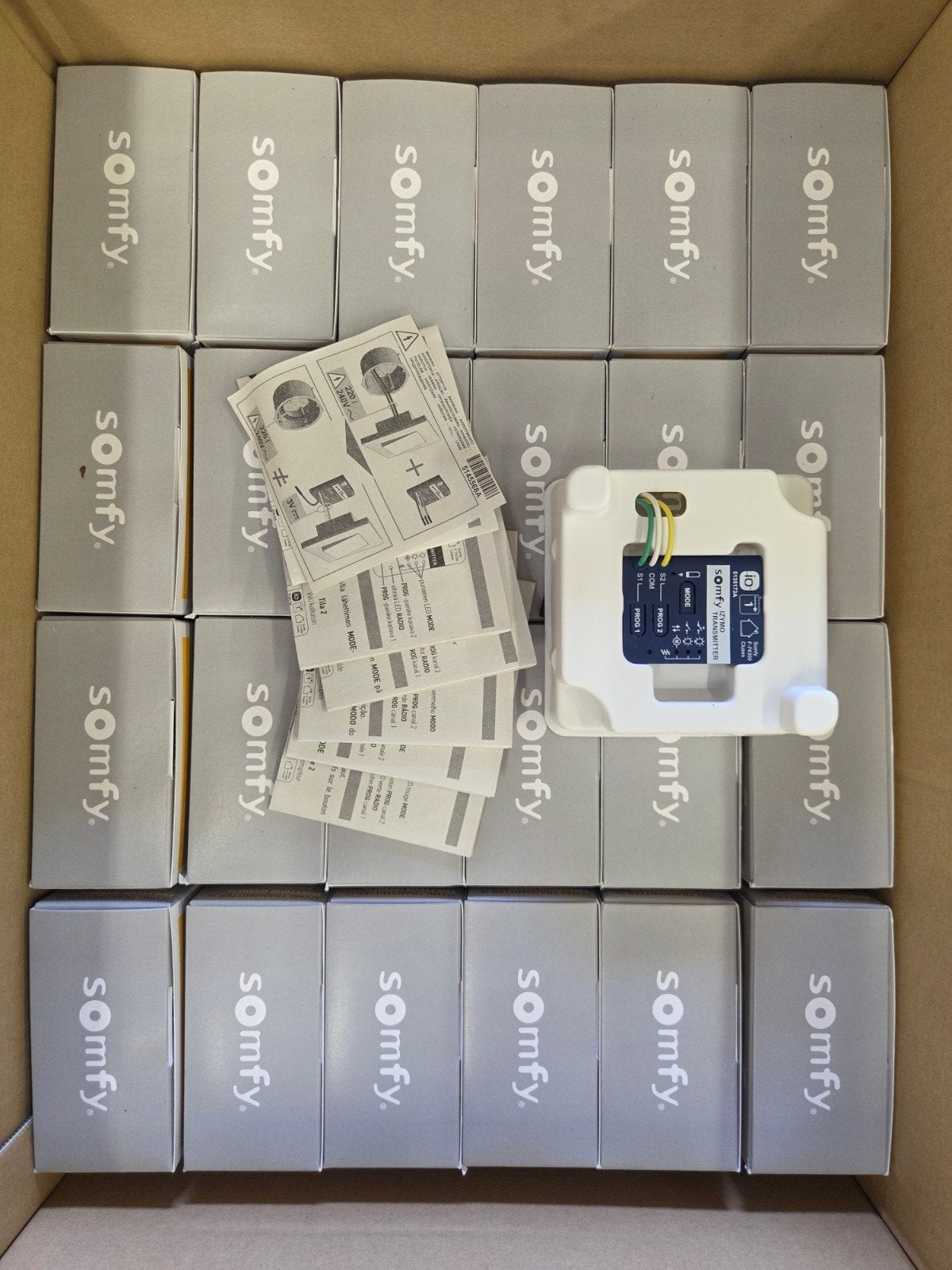 2 stuks Somfy Transmitter - Nieuw in doos, Verzenden, Nieuw, Overige merken, Overige typen