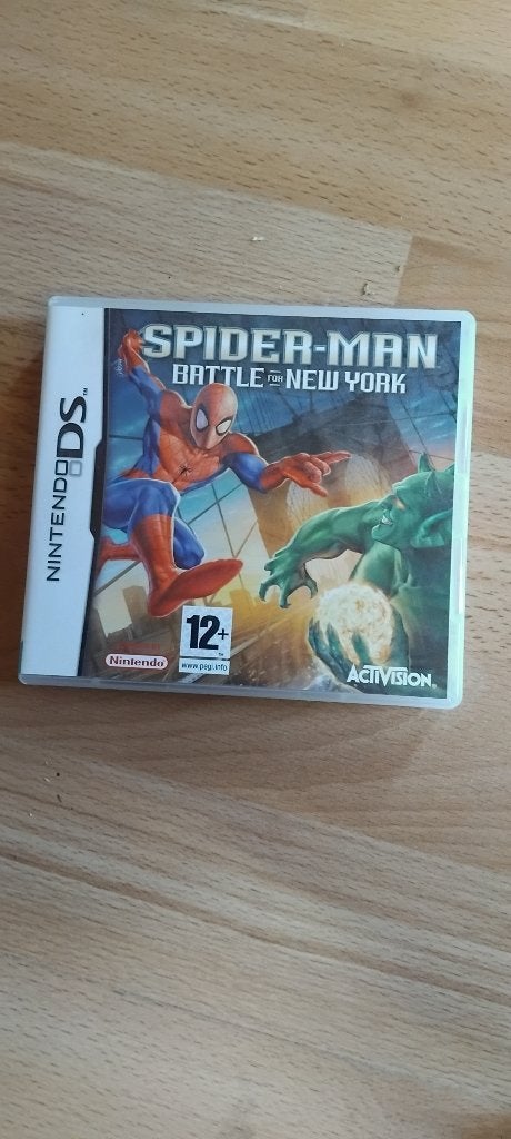 nintendo ds game spiderman battle off newyork, Avontuur en Actie, Gebruikt, 1 speler, Ophalen of Verzenden