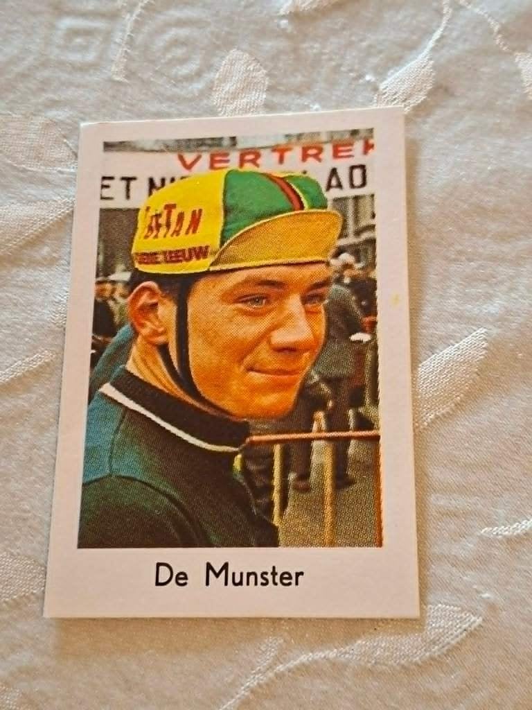 Prentje/Chromo : Eric De Munster / wielrennen, Verzamelen, Verzenden, Zo goed als nieuw, Overige sporten, Poster, Plaatje of Sticker