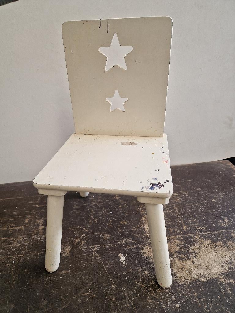 Leuke houten kinderstoel, Ophalen of Verzenden, Gebruikt, Overige typen