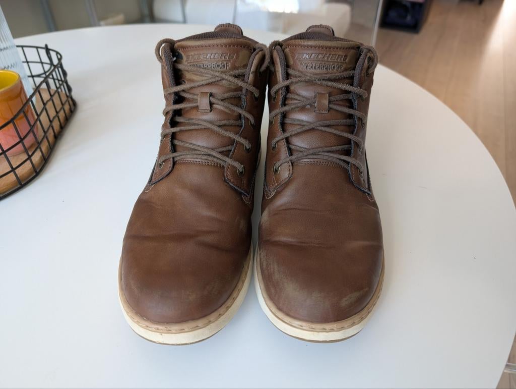 Skechers waterdichte boots, Kleding | Heren, Schoenen, Gedragen, Boots, Bruin, Ophalen of Verzenden