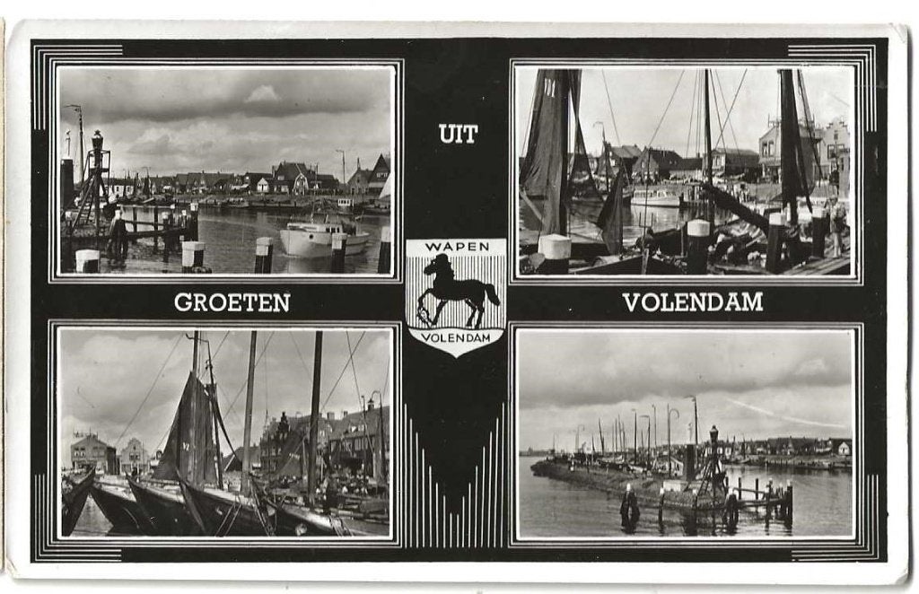 Jt27-120    Volendam, Verzenden, Noord-Holland