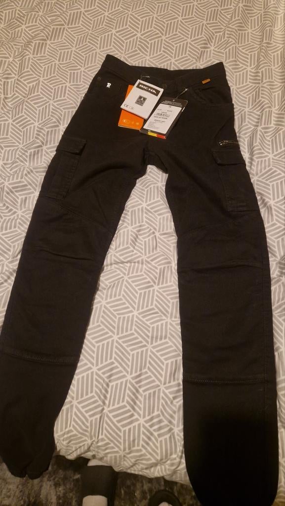 Nieuwe Richa Apache motorbroek, Ophalen of Verzenden, Nieuw, Maat 46 (S) of kleiner, Zwart