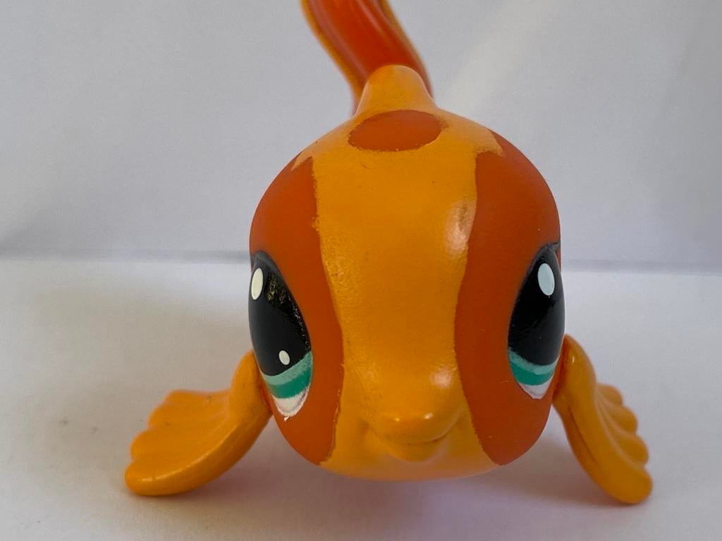 Littlest Petshop LPS Goud vis # 3574, Ophalen of Verzenden, Zo goed als nieuw