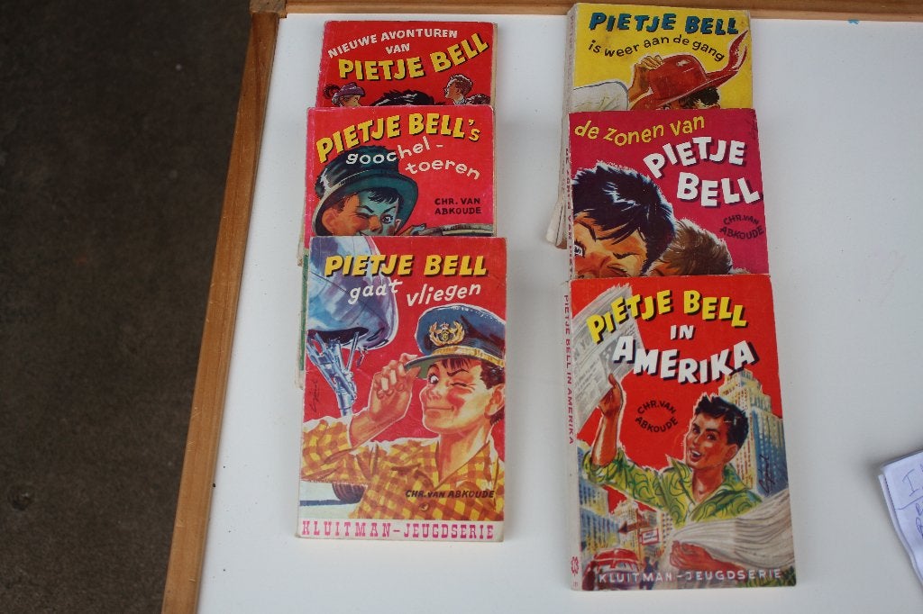 Pietje Bel 6 boekjes, Ophalen of Verzenden, Gelezen, Chr. van Abkoude, Non-fictie