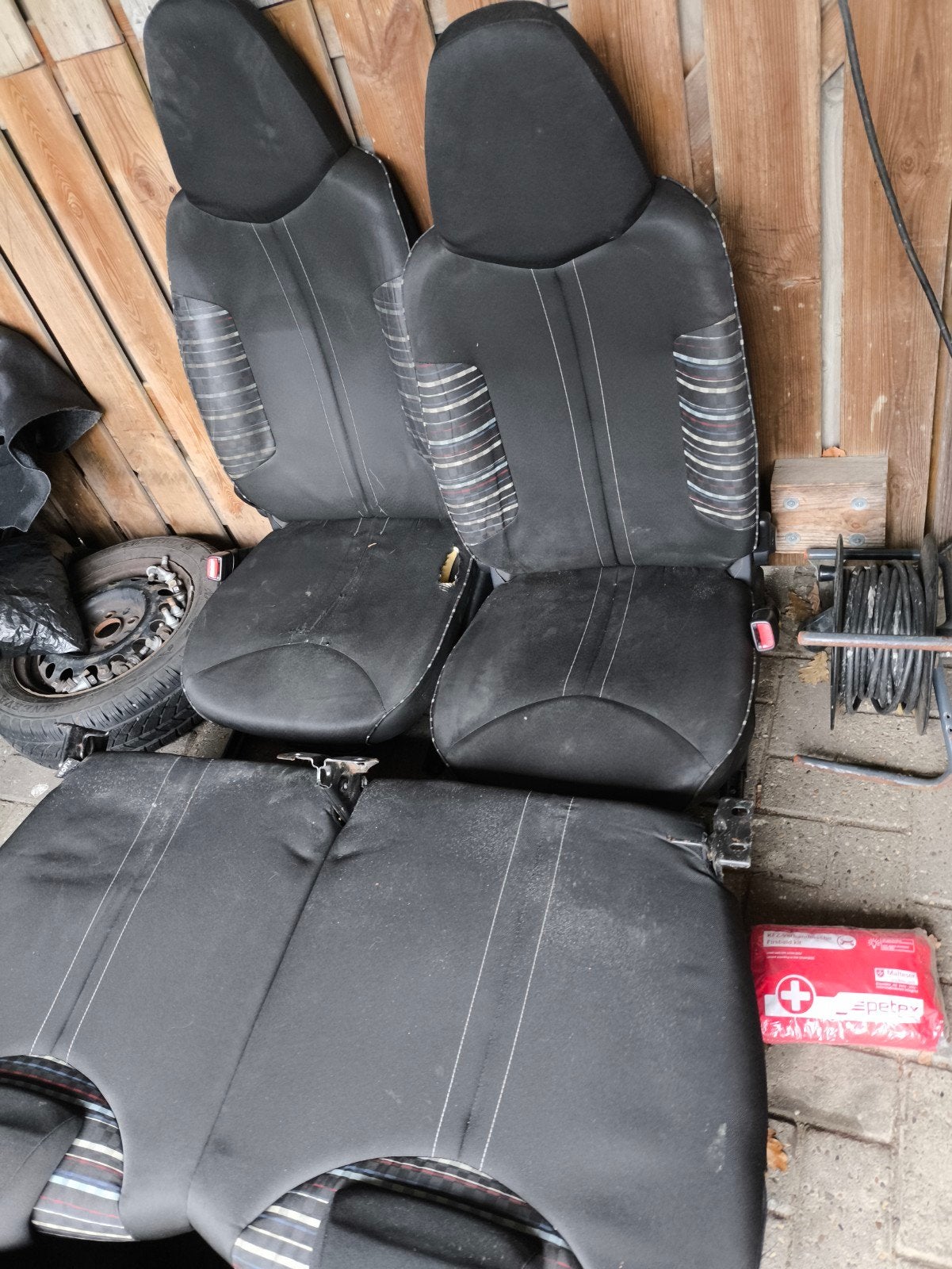 Bekleding set stoelen en bank Citroen C1 2012, Auto-onderdelen, Ophalen of Verzenden, Peugeot