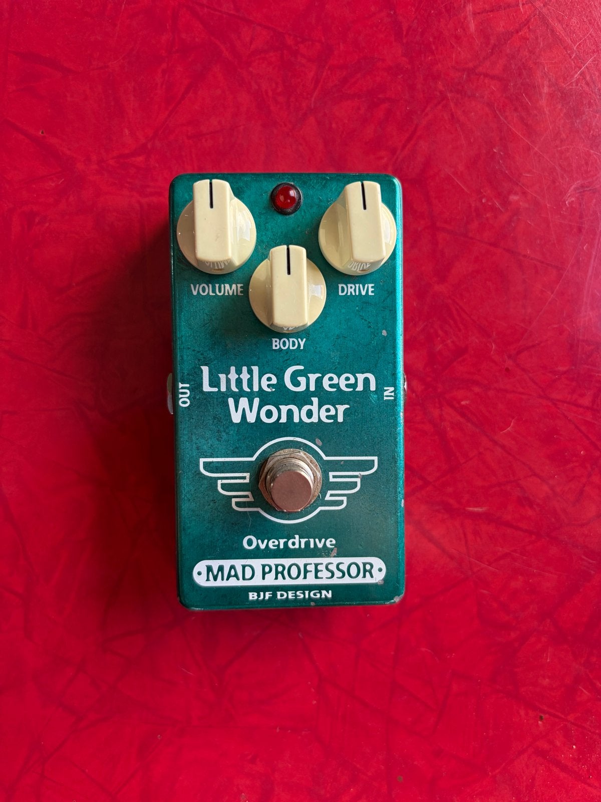 Mad Professor Little Green Wonder Overdrive Pedaal, Ophalen of Verzenden, Gebruikt, Distortion, Overdrive of Fuzz