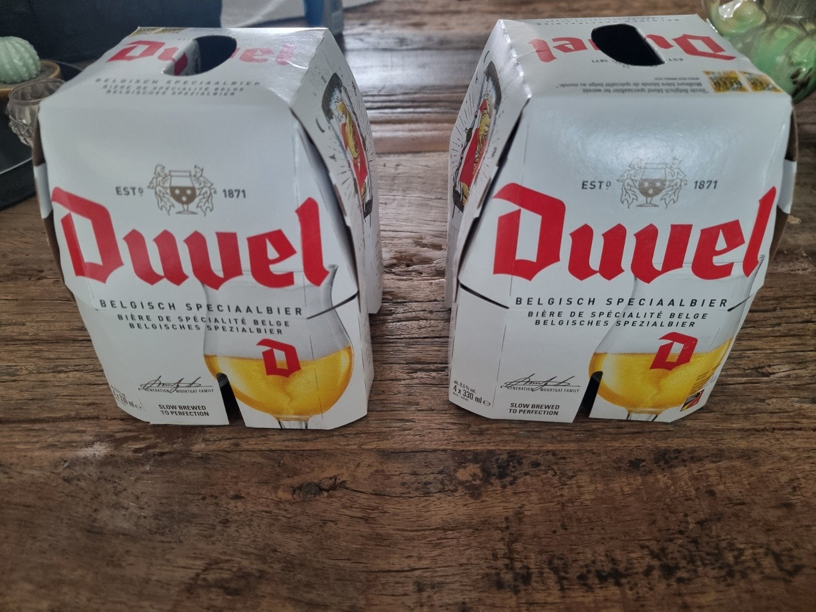 Duvel 2x 4 pack ongeopend, Ophalen, Nieuw, Flesje(s), Duvel