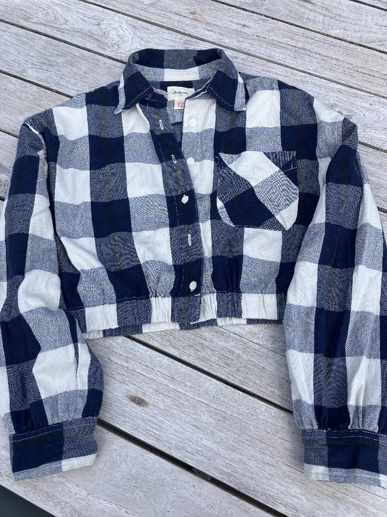 Bellerose blouse maat 12, Meisje, Overhemd of Blouse, Ophalen of Verzenden, Zo goed als nieuw