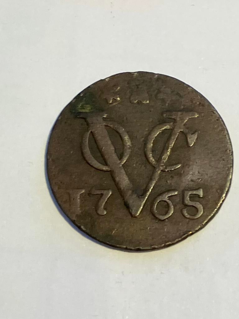 VOC duit Zeeland 1765, Ophalen of Verzenden, Vóór koninkrijk, Overige waardes, Losse munt