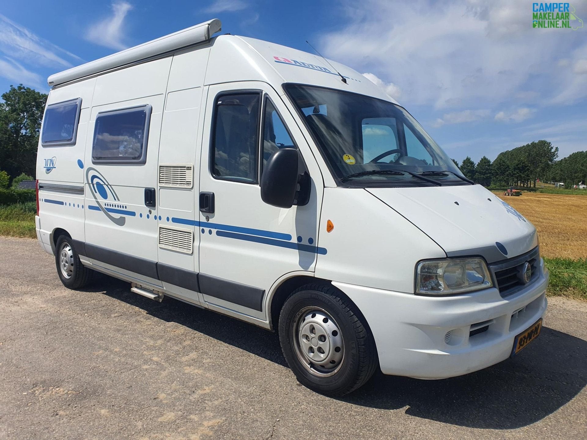 Adria Twin 560-Trekhaak-Zonnepaneel-Nieuwe distributieriem, Buscamper of Camperbus, Tot en met 2, Bedrijf, Reservewiel