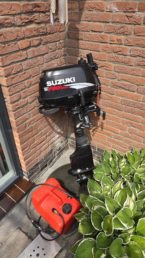 5PK Suzuki buitenboordmotor (langstaart), Ophalen, Gebruikt, 5 tot 10 pk, Buitenboordmotor