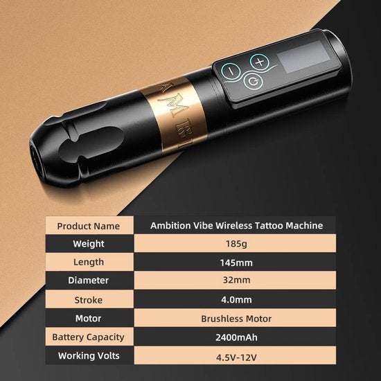 Tattoo Machine - Tattoo pen - Tattoo Machine Pen - Tattoo Se, Corvance B.V., Verzenden, Nieuw, Corvancebol@gmail.com