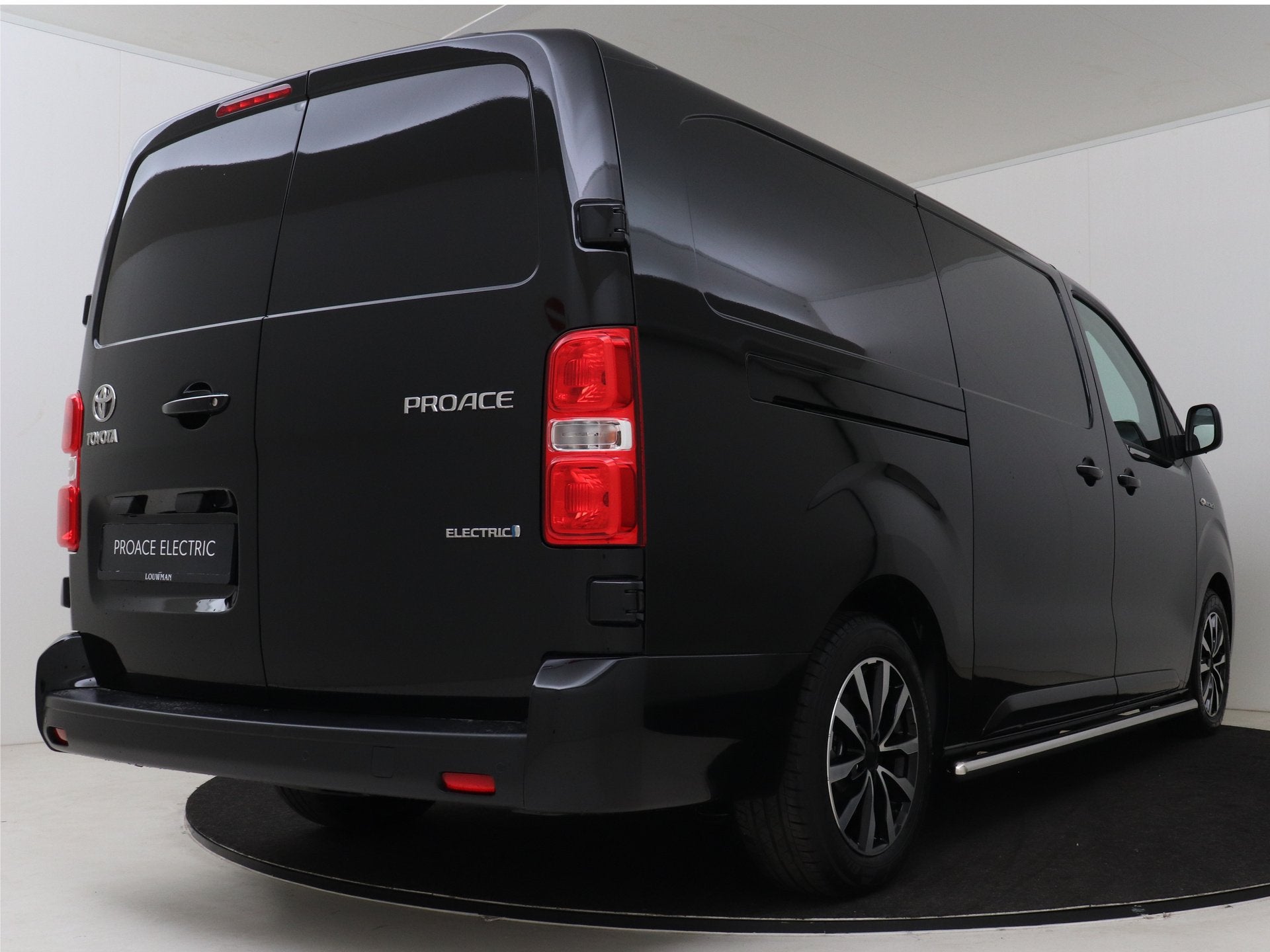 Toyota PROACE Electric Worker Professional Extra Range Long, Auto's, Zwart, Zwart, Origineel Nederlands, 2028 kg