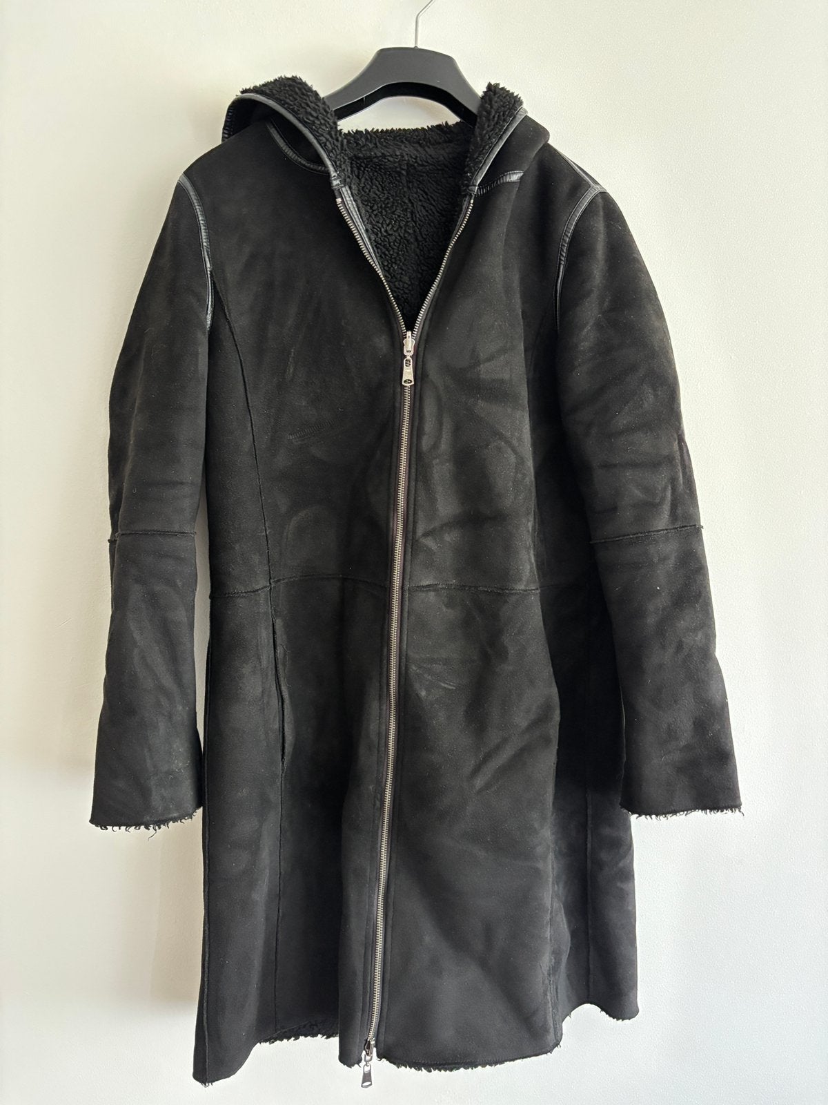 Beaumont winterjas lammy coat maat 38 / M, Kleding | Dames, Ophalen of Verzenden, Zo goed als nieuw, Maat 38/40 (M), Zwart