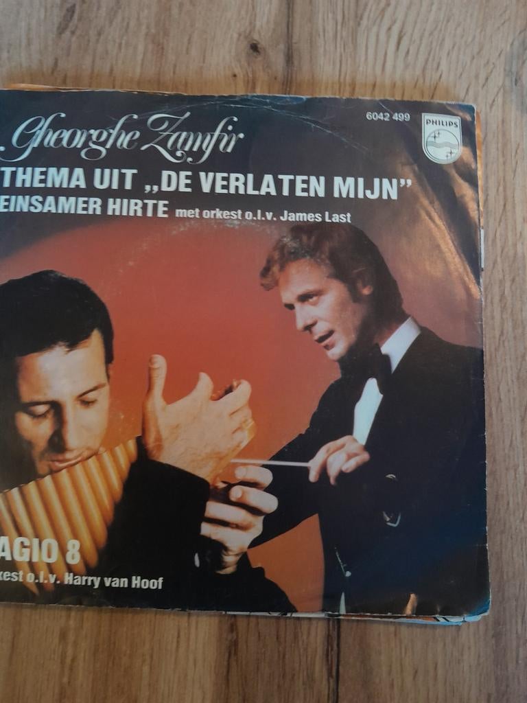 James last 7 inch thema uit de verlaten mijn, Ophalen of Verzenden, Zo goed als nieuw