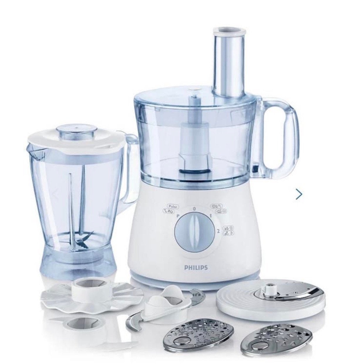 Philips mixer en foodprocessor, Witgoed en Apparatuur, Keukenmixers, Ophalen, 3 snelheden of meer, Zo goed als nieuw, 2 tot 3 liter