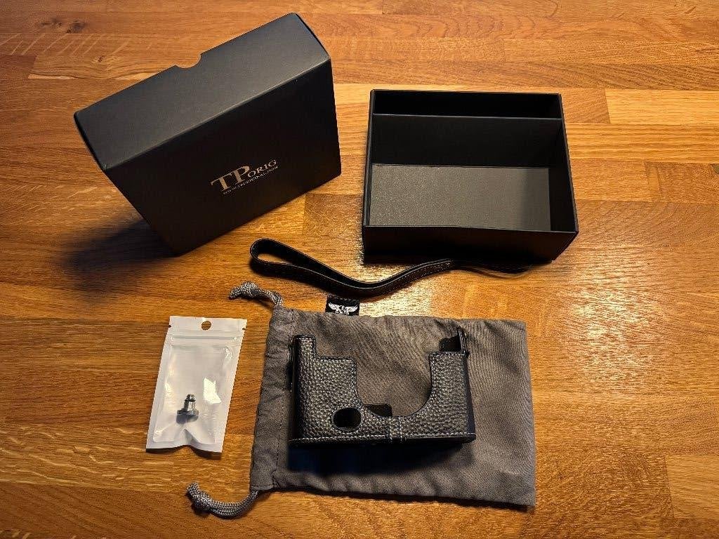 Leica CM echt lederen halfcase (NIEUW), Overige merken, Overige typen, Ophalen of Verzenden, Zwart