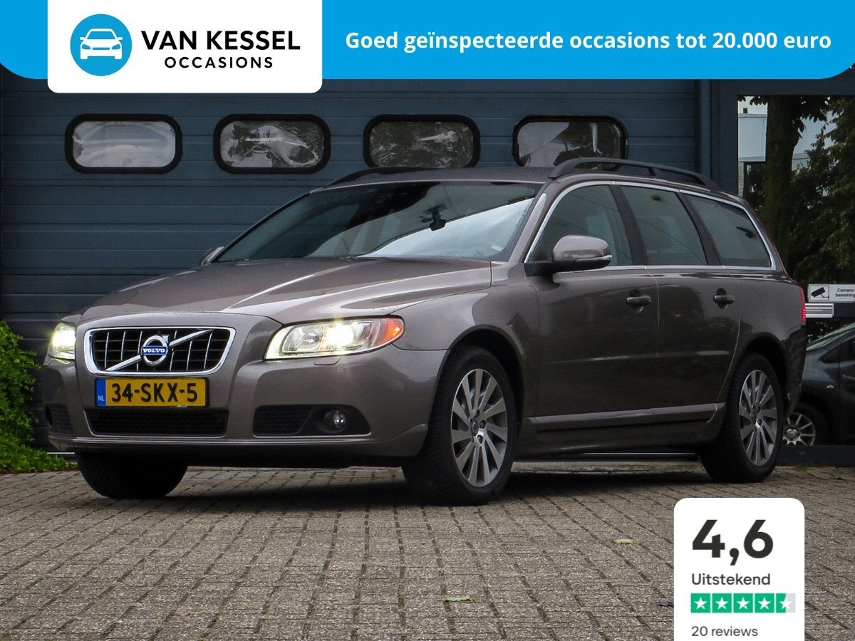 Volvo V70 1.6 T4 Limited Edition | Trekhaak | BT | Stoelvw |, Auto's, Volvo, Gebruikt, 4 cilinders, 1600 kg, Zilver of Grijs