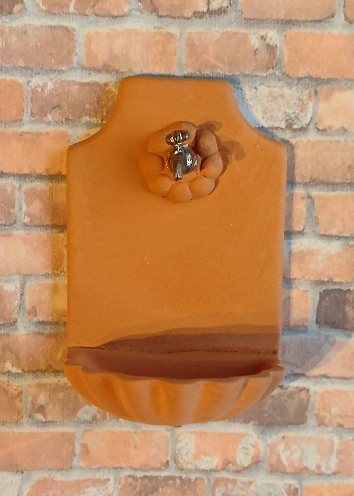 terra cotta muurfontein H 6 en B 3 cm / Fennicole, Ophalen, Nieuw, Sanitair
