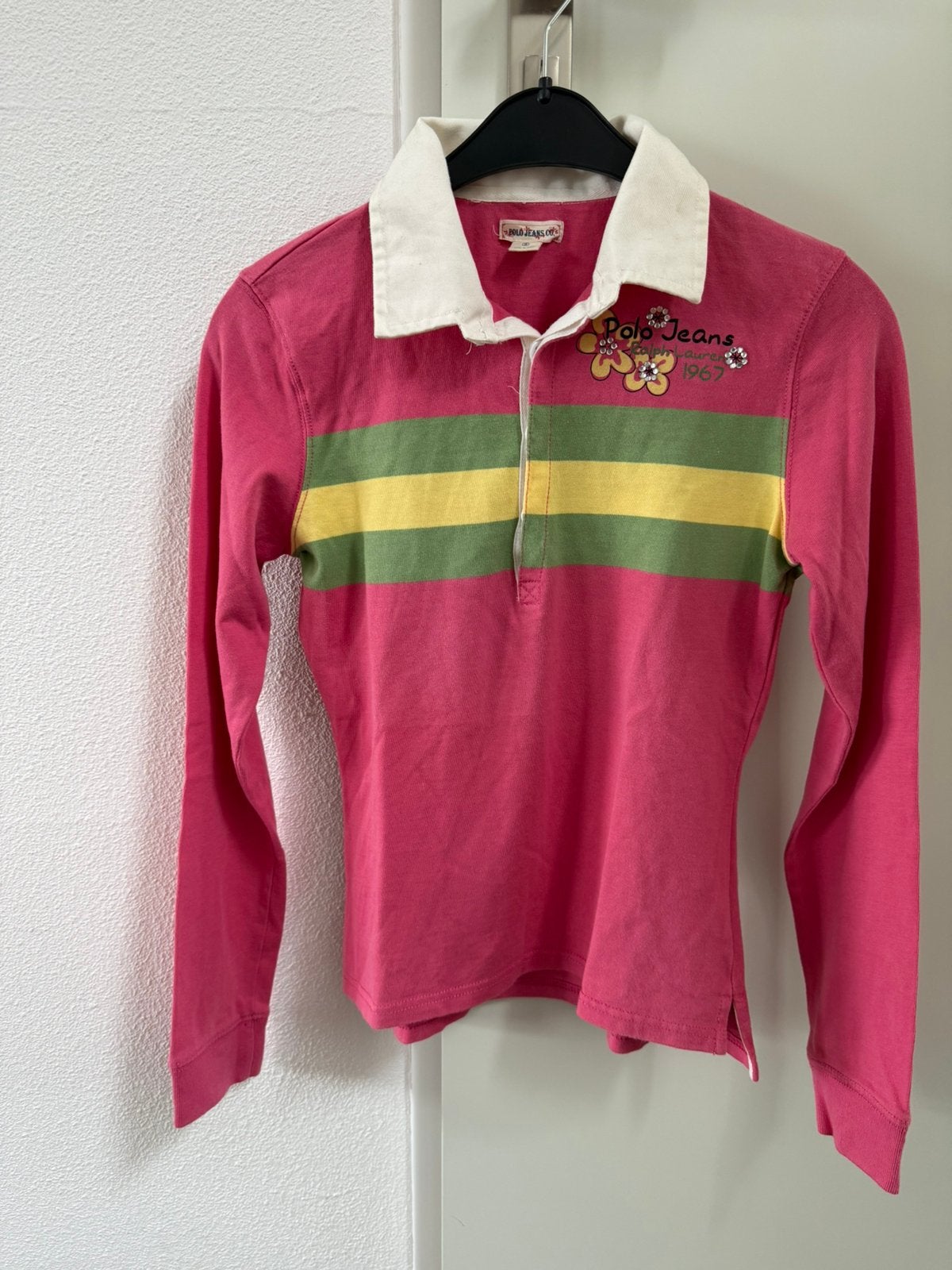 Ralp Lauren poloshirt maat S, Ophalen of Verzenden, Zo goed als nieuw, Blauw, Korte mouw