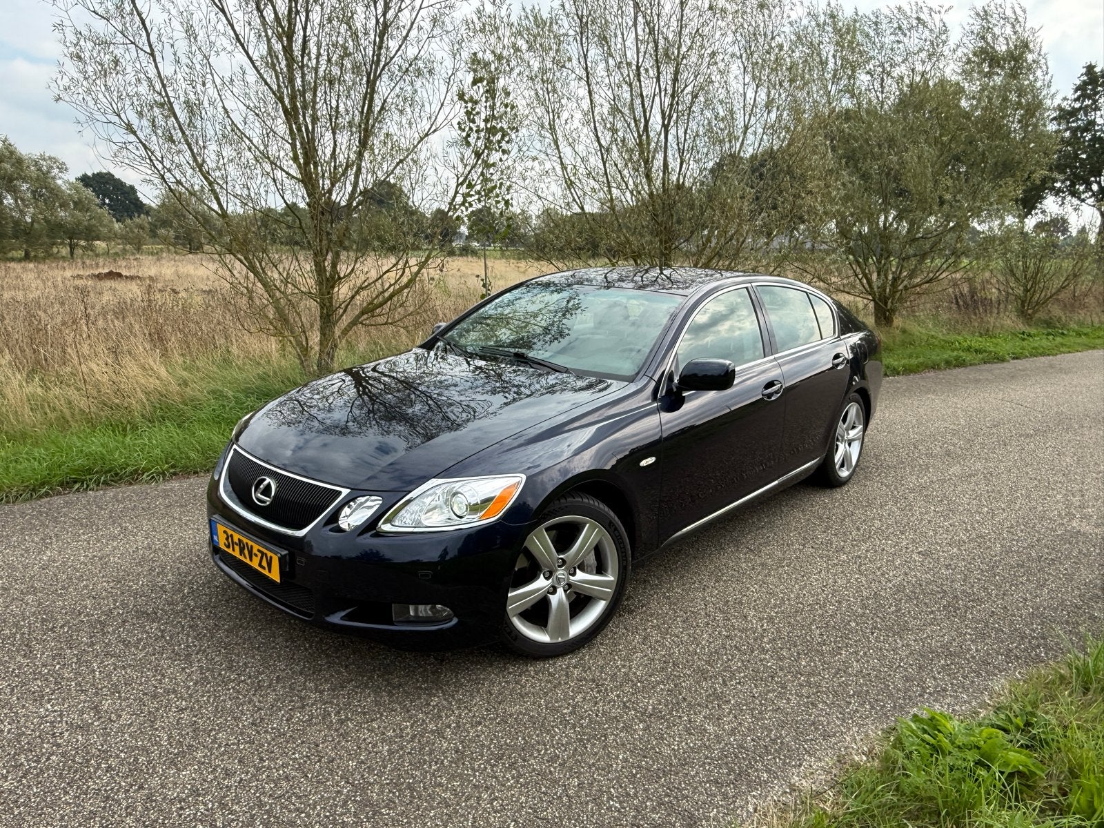 Lexus GS430 Executive - V8 - ORG NL - NAP, Auto's, Automaat, Achterwielaandrijving, 4300 cc, Blauw