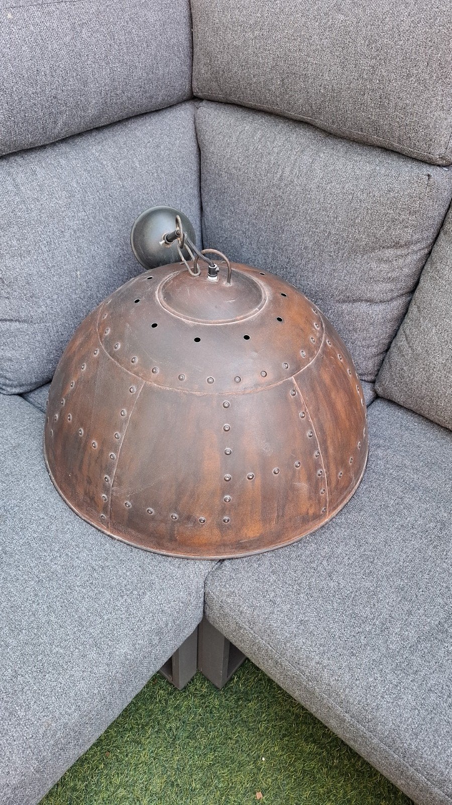 Metalen hanglamp, Huis en Inrichting, Lampen | Hanglampen, Ophalen