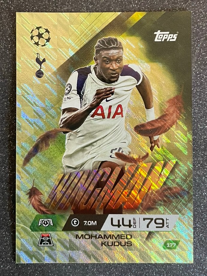 Topps MA EXTRA 25/26   WINGMAN   KUDUS   TOTTENHAM HOTSPUR, Verzenden, Zo goed als nieuw, Plaatje