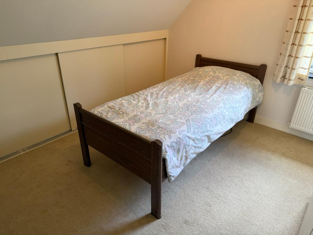 Senioren bed 90x200 elektrisch verstelbaar., Ophalen, Verstelbaar, 90 cm, Eenpersoons
