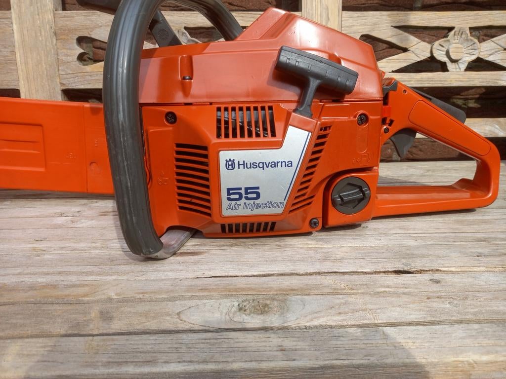 Husqvarna kettingzaag 55cc 3.3pk - Krachtig en Betrouwbaar, Ophalen of Verzenden, Gebruikt, Husqvarna