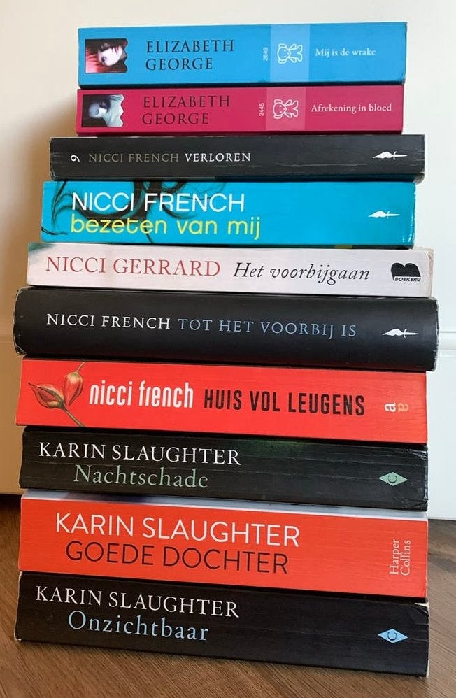 Trillers, Boeken, Thrillers, Gelezen, Ophalen of Verzenden