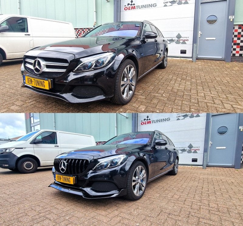 Frontspoiler geschikt voor C-Klasse W205 S205 | 14-18 |, Ophalen of Verzenden