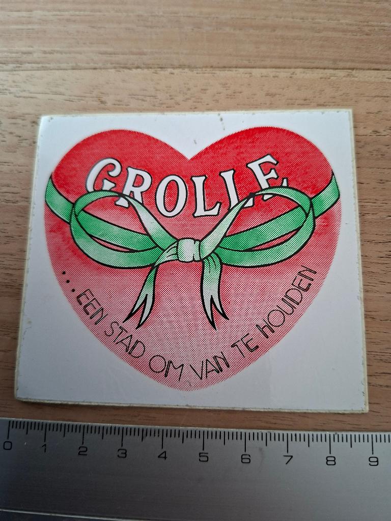 Sticker Grolle, Ophalen of Verzenden, Zo goed als nieuw, Overige typen