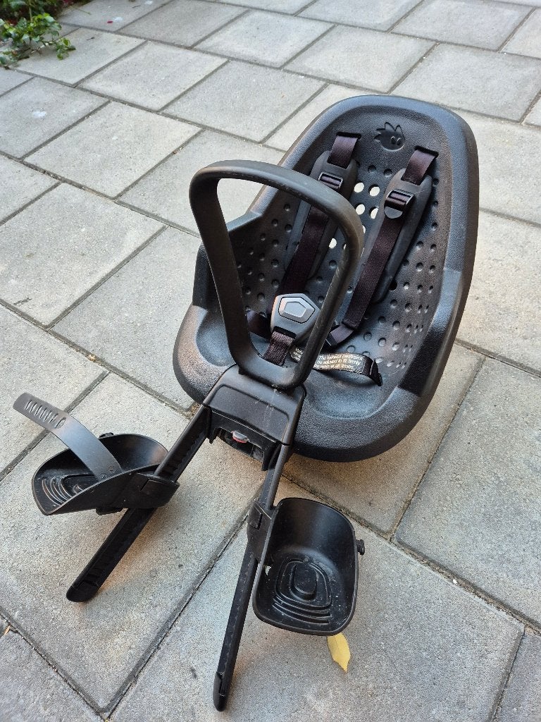 Thule Yepp Mini front bike seat (without adapter), Fietsen en Brommers, Fietsaccessoires | Fietsstoeltjes, Ophalen, Gebruikt, Yepp