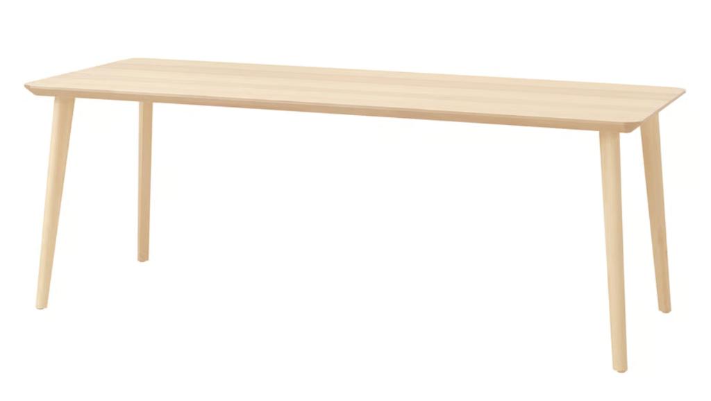 IKEA Lisabo tafel, Huis en Inrichting, Tafels | Eettafels, Ophalen, 100 tot 150 cm, Scandinavisch, 50 tot 100 cm